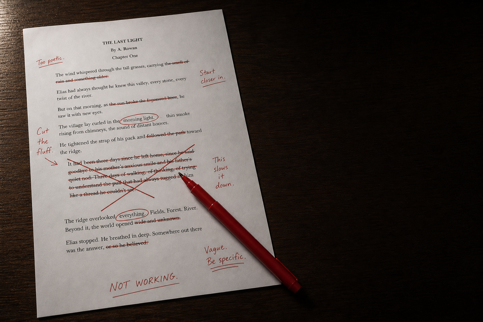 Cover image for "Your rejections are worth more than your prompts."